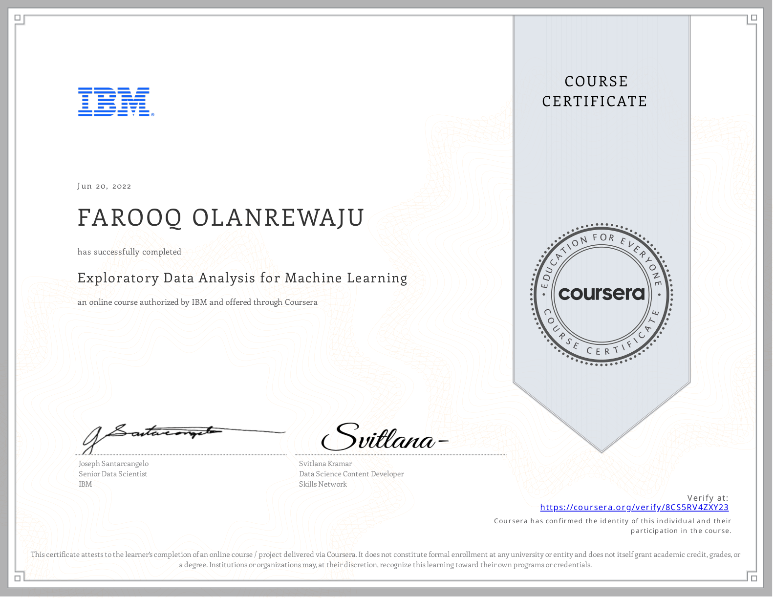 Exploratory Data Analysis for Machine Learning