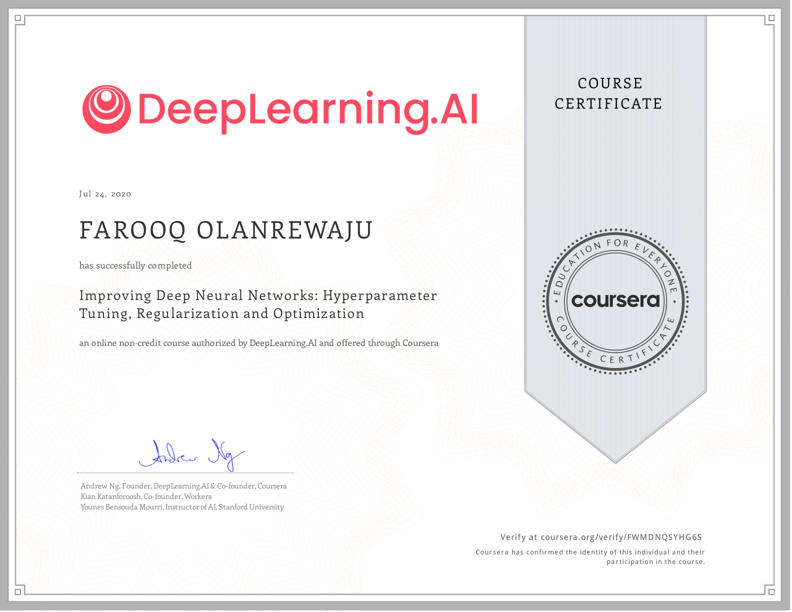 Improving Deep Neural Networks