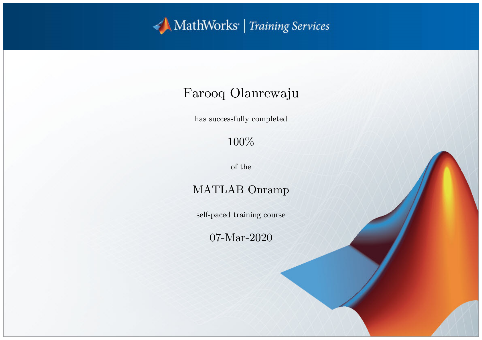 MATLAB Onramp