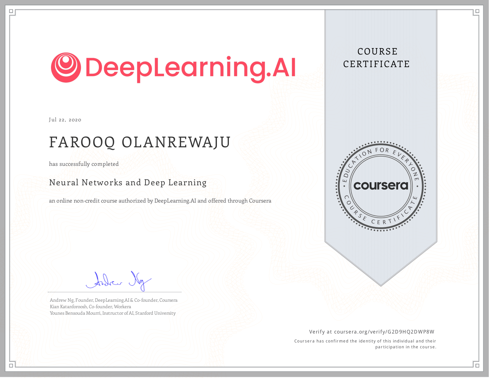 Neural Networks and Deep Learning