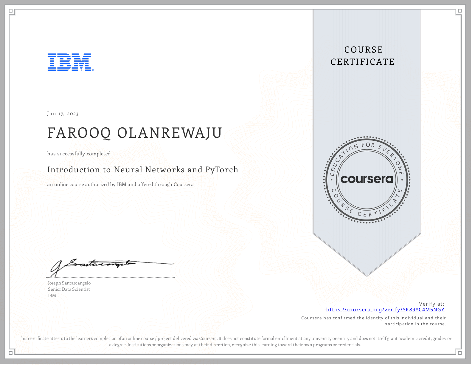 Neural Networks and PyTorch